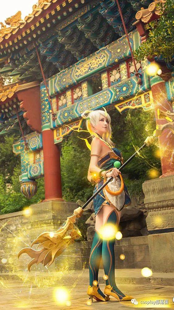 cos:英雄联盟春晖神女拉克丝cos正片@小乔木_排版_野人_菠萝