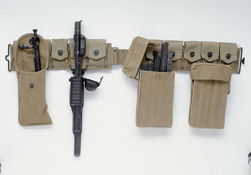 原创佩德森装置战场上打不过德国人了用这个把春田改成半自动步枪