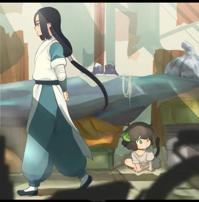 原创罗小黑同人对于小黑的委屈无限有点不知所措