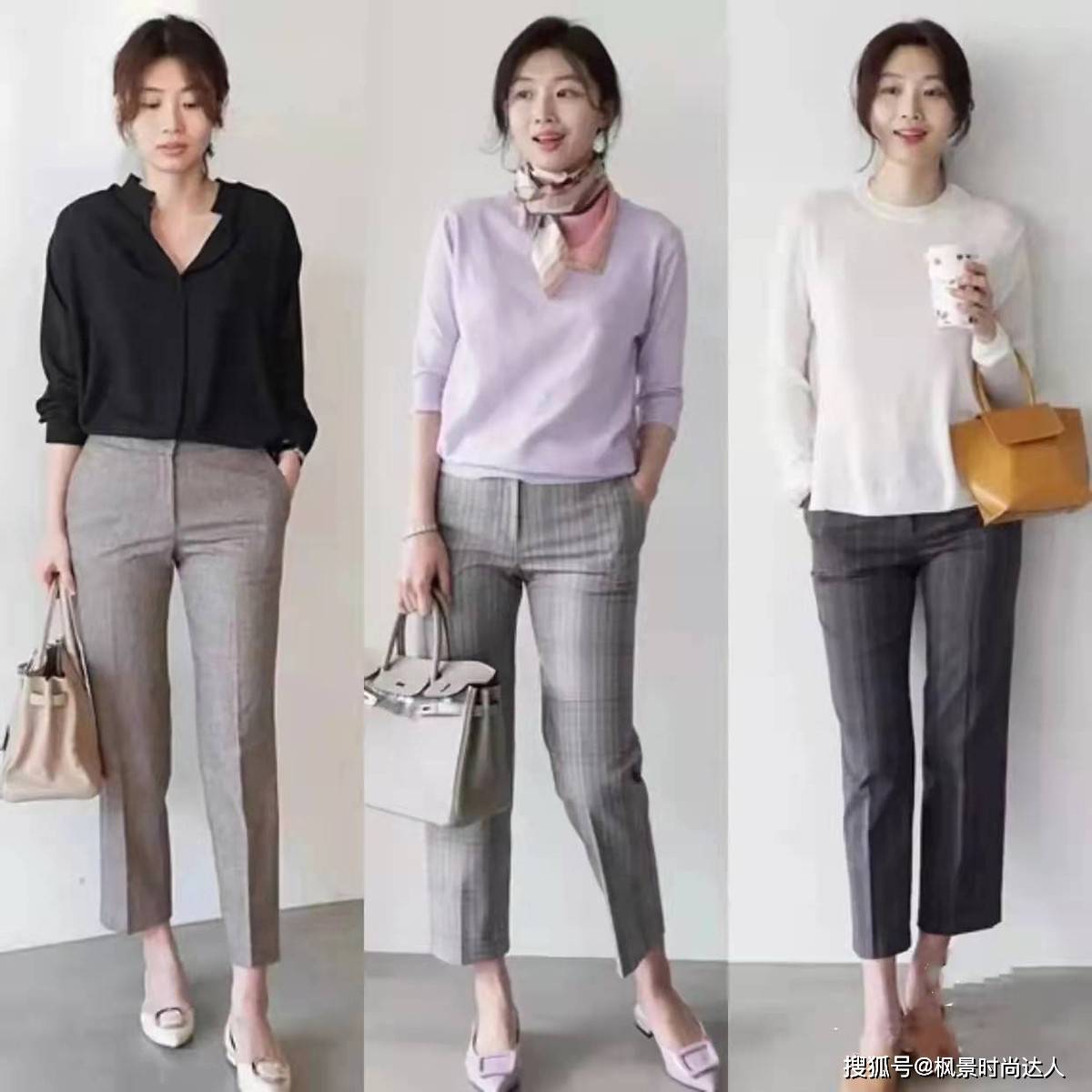 毛衣 终于找到适合“普通人”的穿搭，简约大气又高级，照穿不会出错