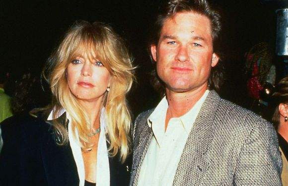 庫爾特·拉塞爾(kurt russell)和戈爾迪·霍恩(goldie jean hawn)經過