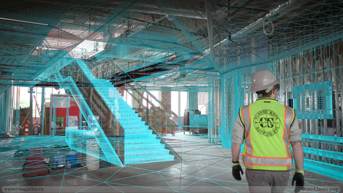 未来的复兴技术建筑行业的vrarmr