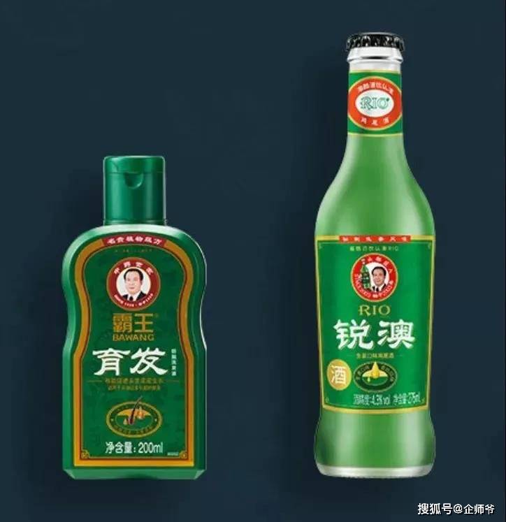 品牌霸王卖酒，就挺秃然的。