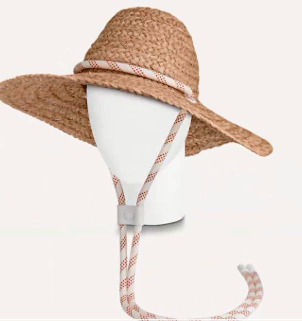 lv推出售价8200元的草帽!_帽子_皮件_品牌