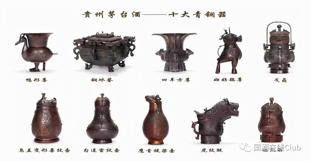 全球限量300套的茅台酒,一套价值200多万_酒器_青铜器_国家博物馆