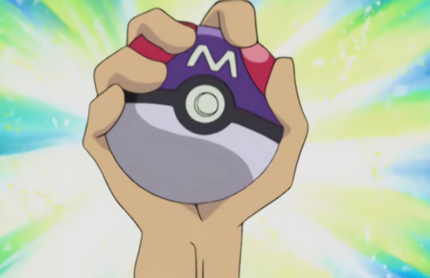 宝可梦奇闻趣事动画中的马志士动画中被吃掉的大师球