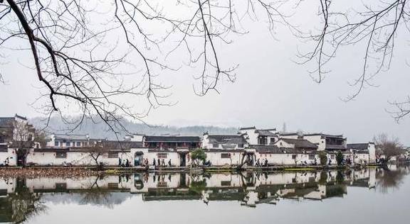 安徽宏村《爸爸去哪儿》取景地，水墨画般的古村落，古韵浓生活慢