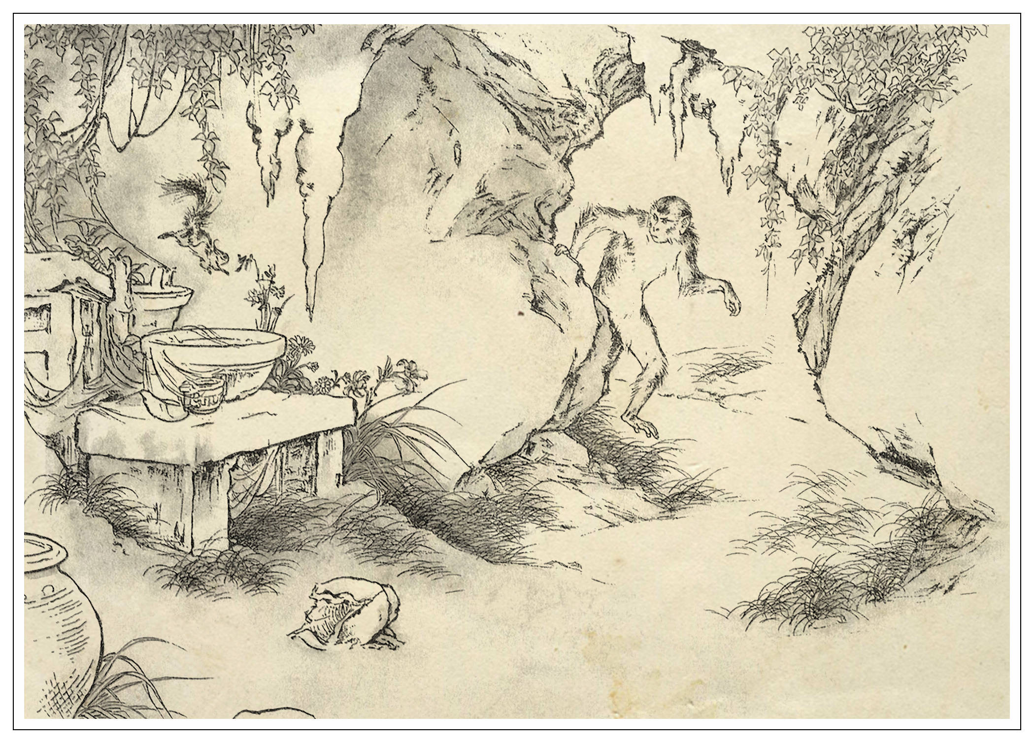 欣赏刘继卣高清水帘洞见识连环画大师作品的真正魅力