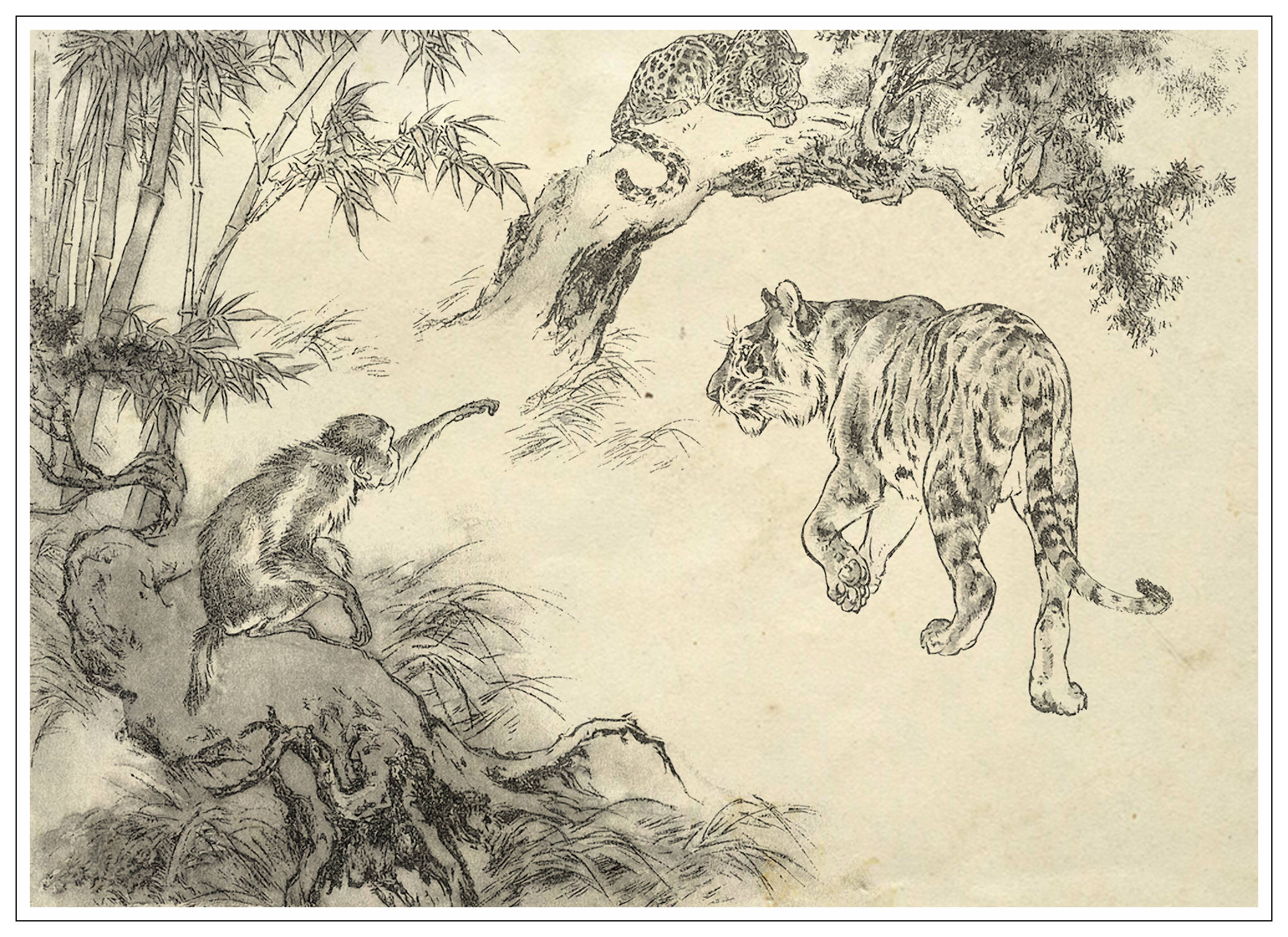 欣赏刘继卣高清水帘洞见识连环画大师作品的真正魅力