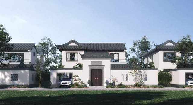 在农村建徽派别墅究竟有多美一下雪便仿佛来到了古徽州