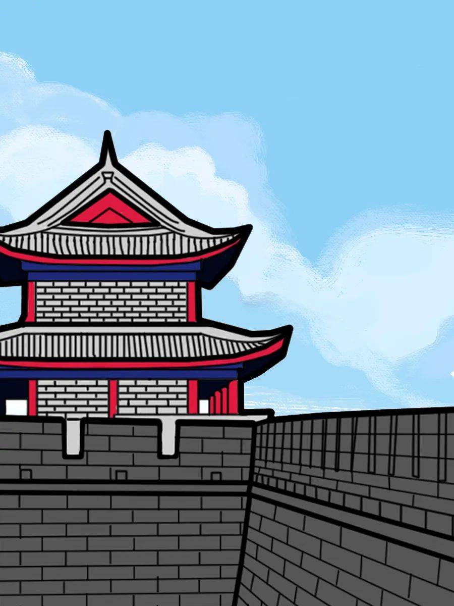 中华悠久历史教育——西安城墙