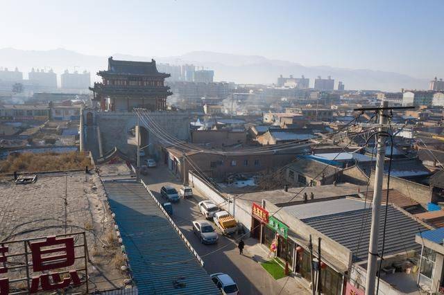 山西有一个不出名的小城叫繁峙这还有一个辉煌的古城航拍太美