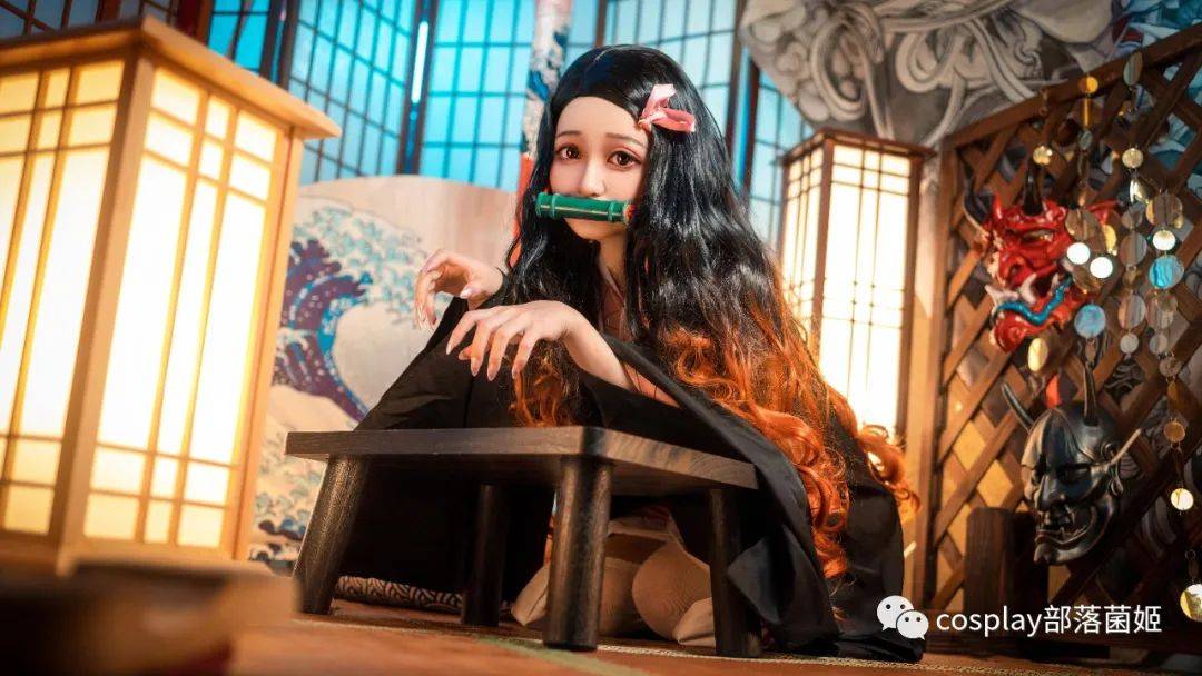 cos:鬼灭之刃灶门祢豆子cos正片@蜡笔小c酱_@jerry_杰伟_排版