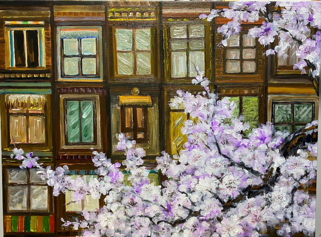 国画|中国书画名家朱乐民、学生陈丽君、南燕、小萍、碧云、谢自然作品