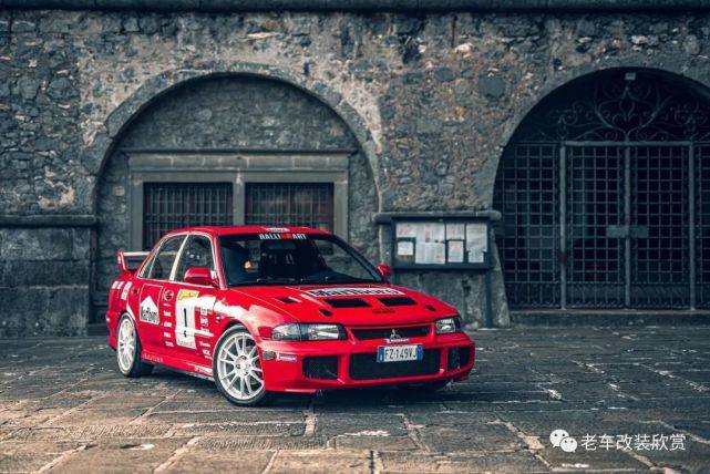 经典涂装 三菱lancer evo ii改装案例