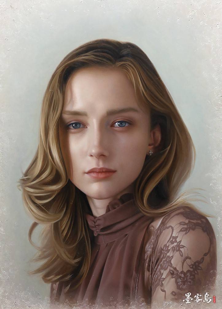 日本超写实绘画第一人