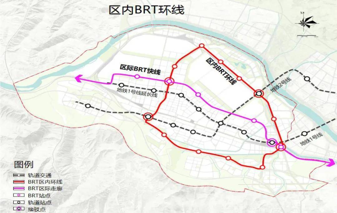 兰州西固十四五规划打造一轴两带双中心谋建区内brt环线
