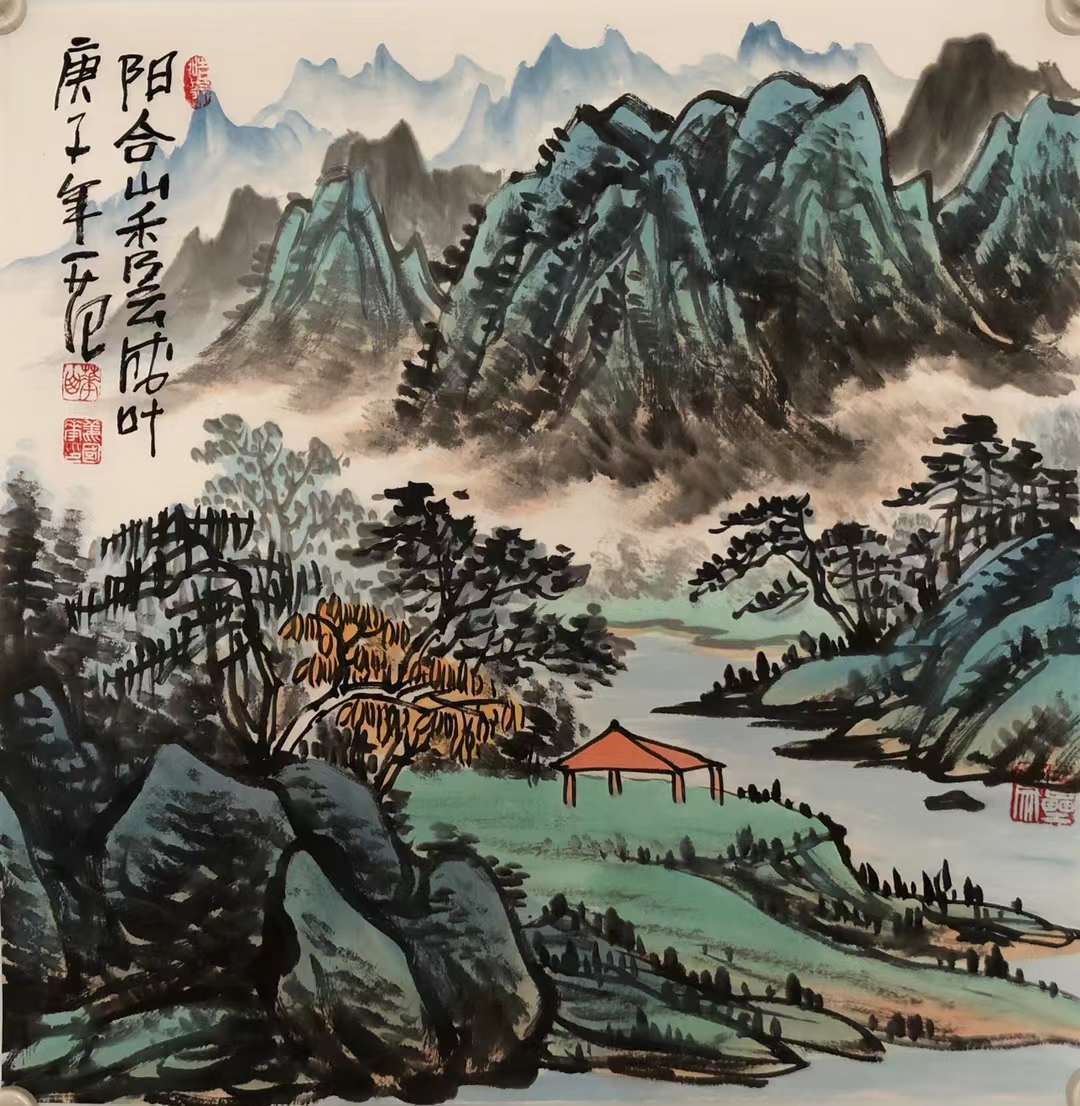 彩墨绘画名家姜国华用作品诠释浪漫主义