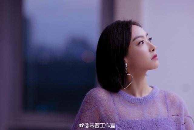 发型31岁的宋茜终于红了,剪齐肩波波头短发个性十足,秒变成带货女王