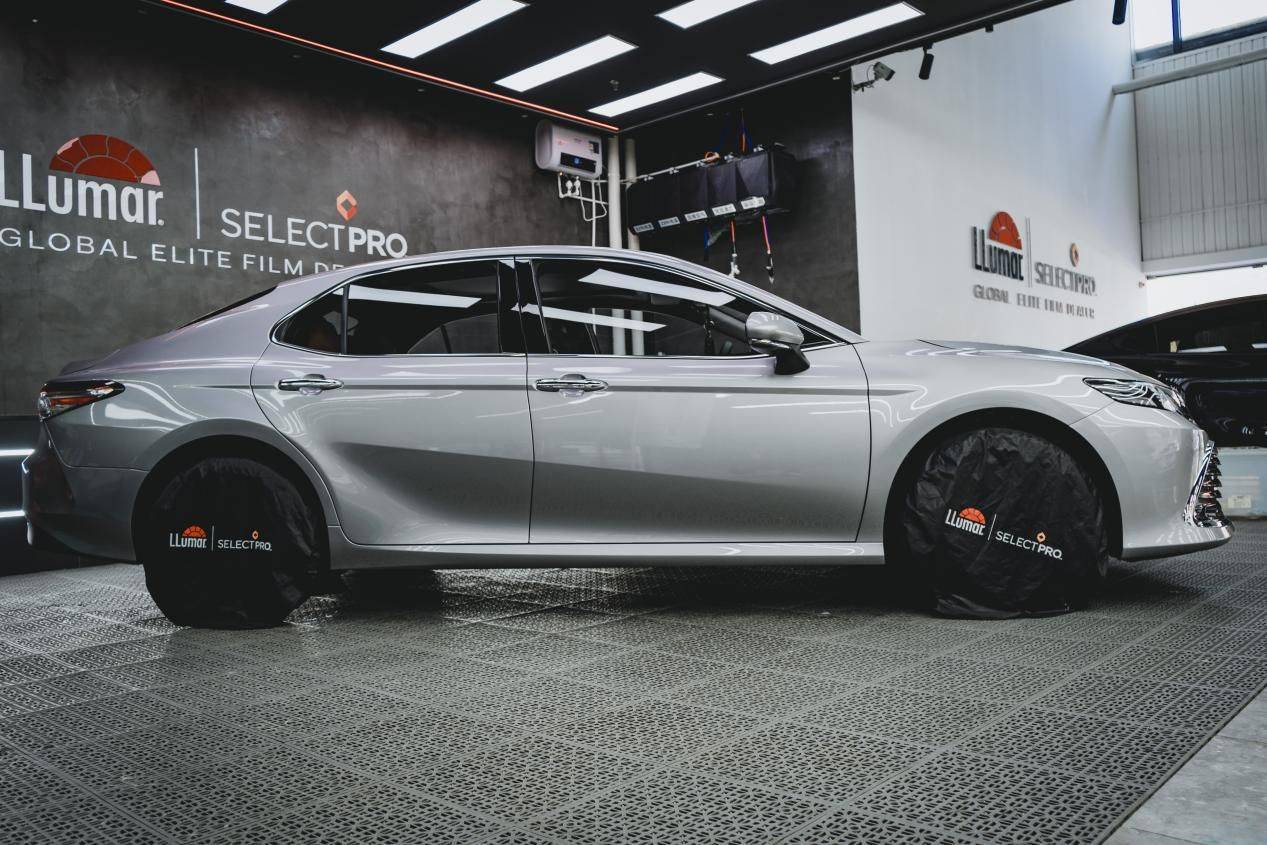 天津臻选丰田凯美瑞隐形车衣施工案例展示