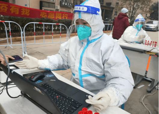 一线|商洛职业技术学院青年学子一线战“疫”录