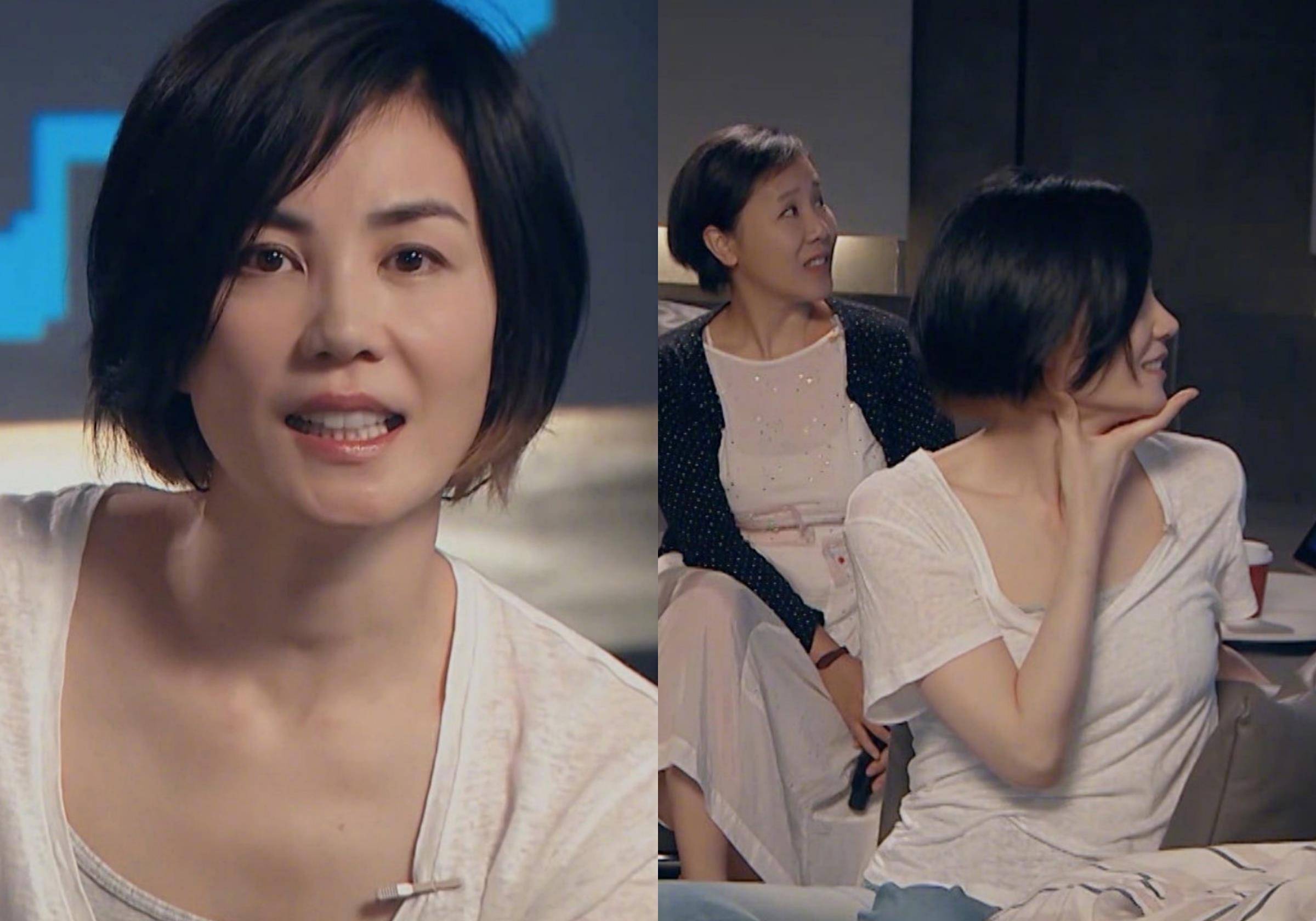 王菲现身音乐节,穿运动装认领手机好朴素,摘口罩露出红润脸蛋_条纹