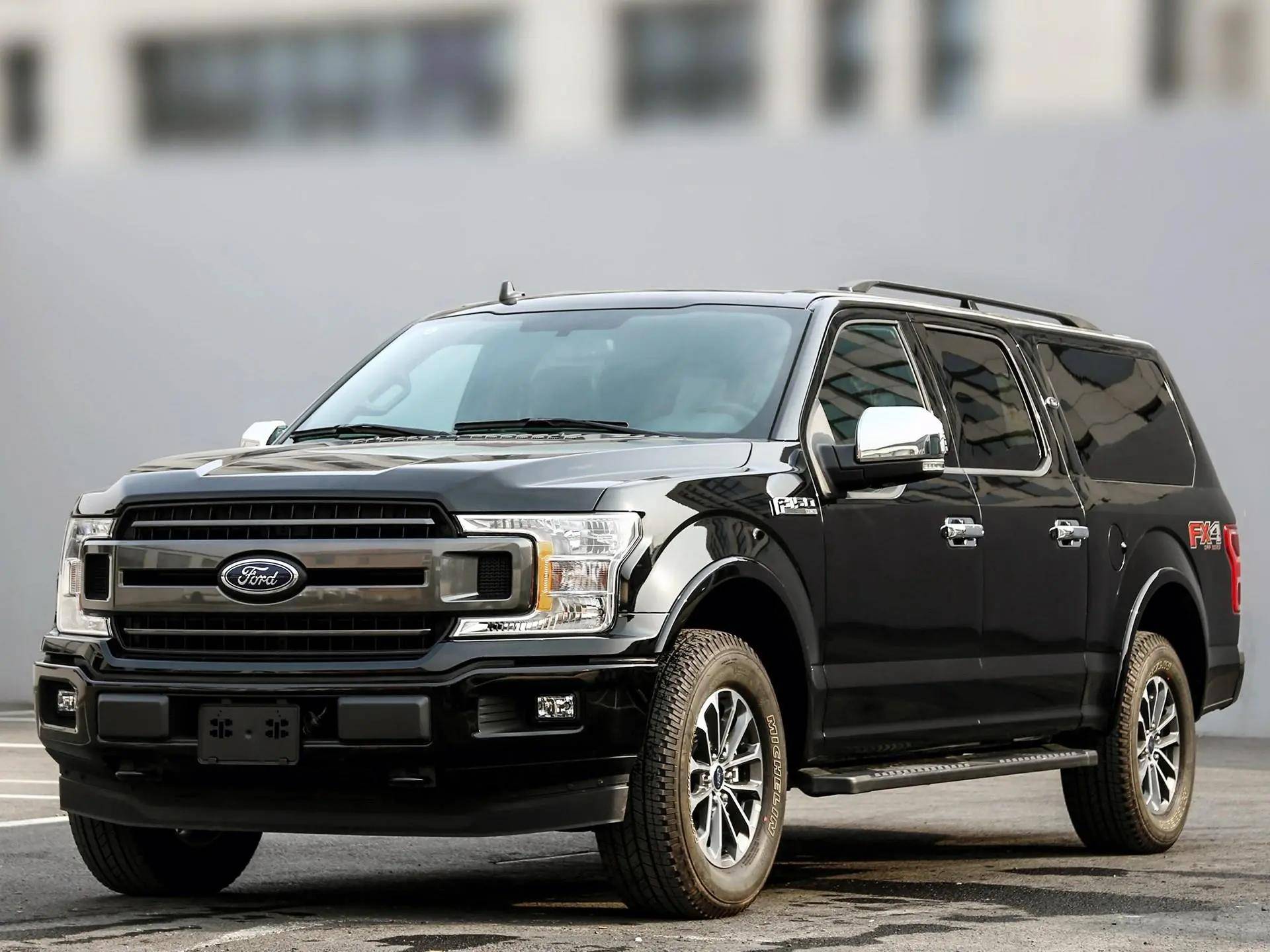 福特又一猛虎超大尺寸suv近6米车长35t动力