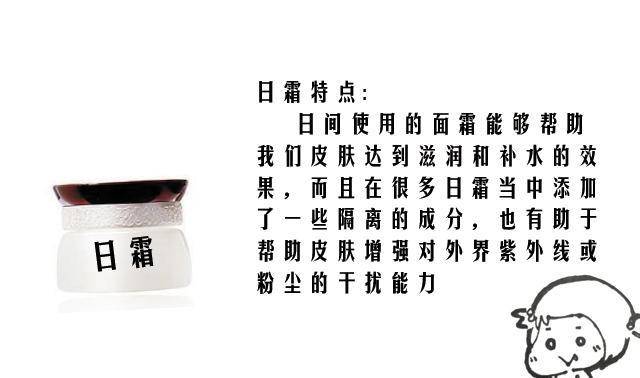 功效日霜和晚霜有什么区别？如何使用？
