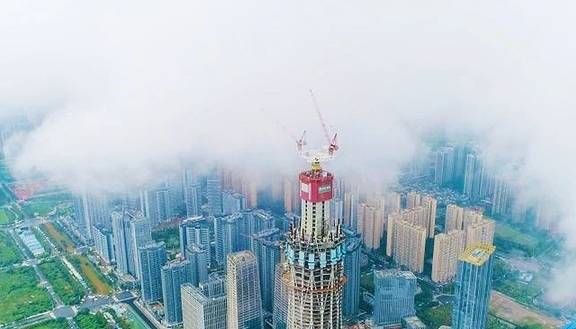  原创 西南第一高楼——成都“蜀峰468”即将打破340米