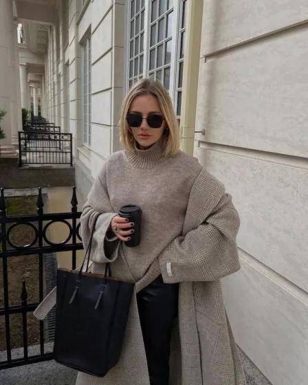 驼色 6种浅色系穿搭，优雅又高级?