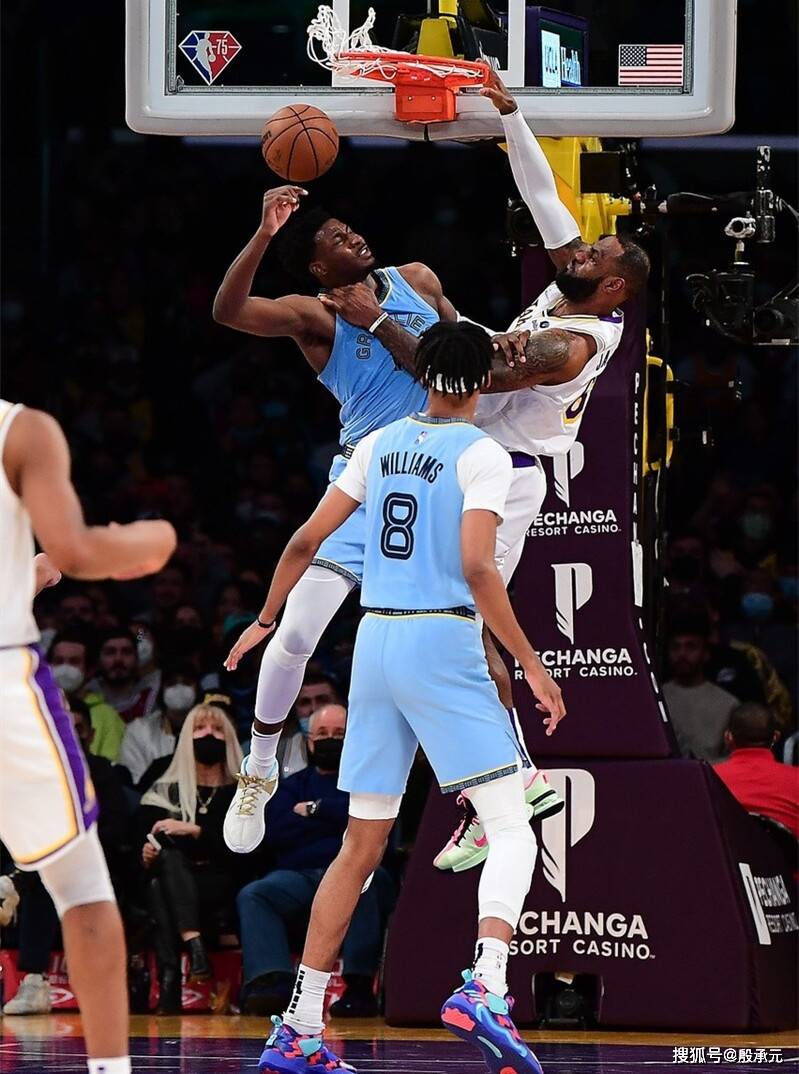 投籃|詹姆斯淪為空砍帝不冤，灰熊有22戰(zhàn)全勝不敗金身