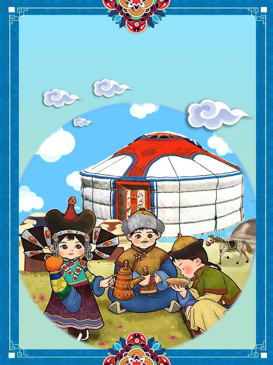 中国建筑构造系列蒙古包