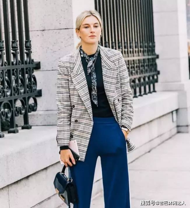 感觉 会穿格纹的女性才是时髦精,记住“3技巧”,复古高级有格调