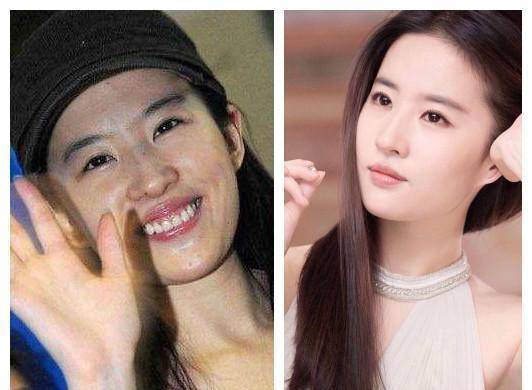 女神明星们“不化妆”毫无气质可言？有图有“真相”“素颜”不容直视