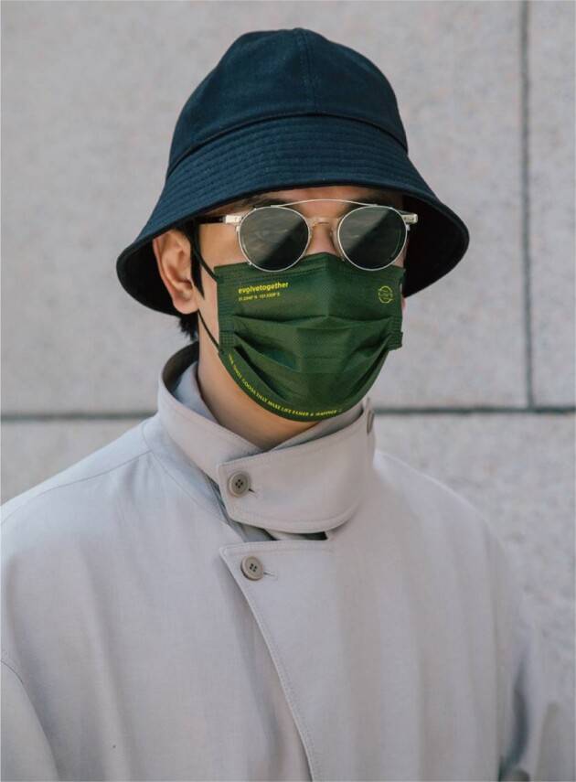 evolvetogetherxch22联名口罩新潮防护坐标共联