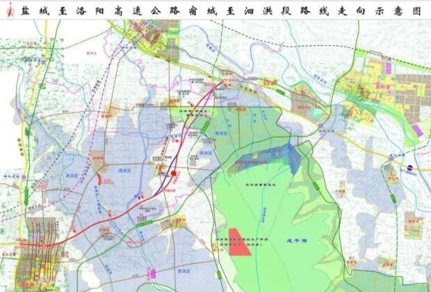 原创江苏建一条约38公里长的高速将实现盐洛高速全线贯通就在宿迁