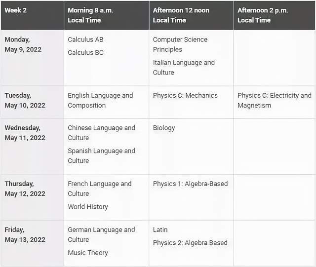 Art|2022留学语言考试日历出炉！快来收藏