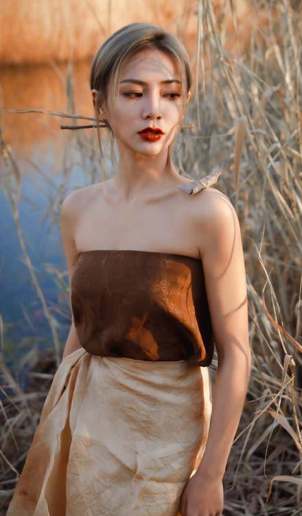 因为皙活：谢可寅冬日芦苇氛围大片太美了！分享她的日常护肤秘籍！