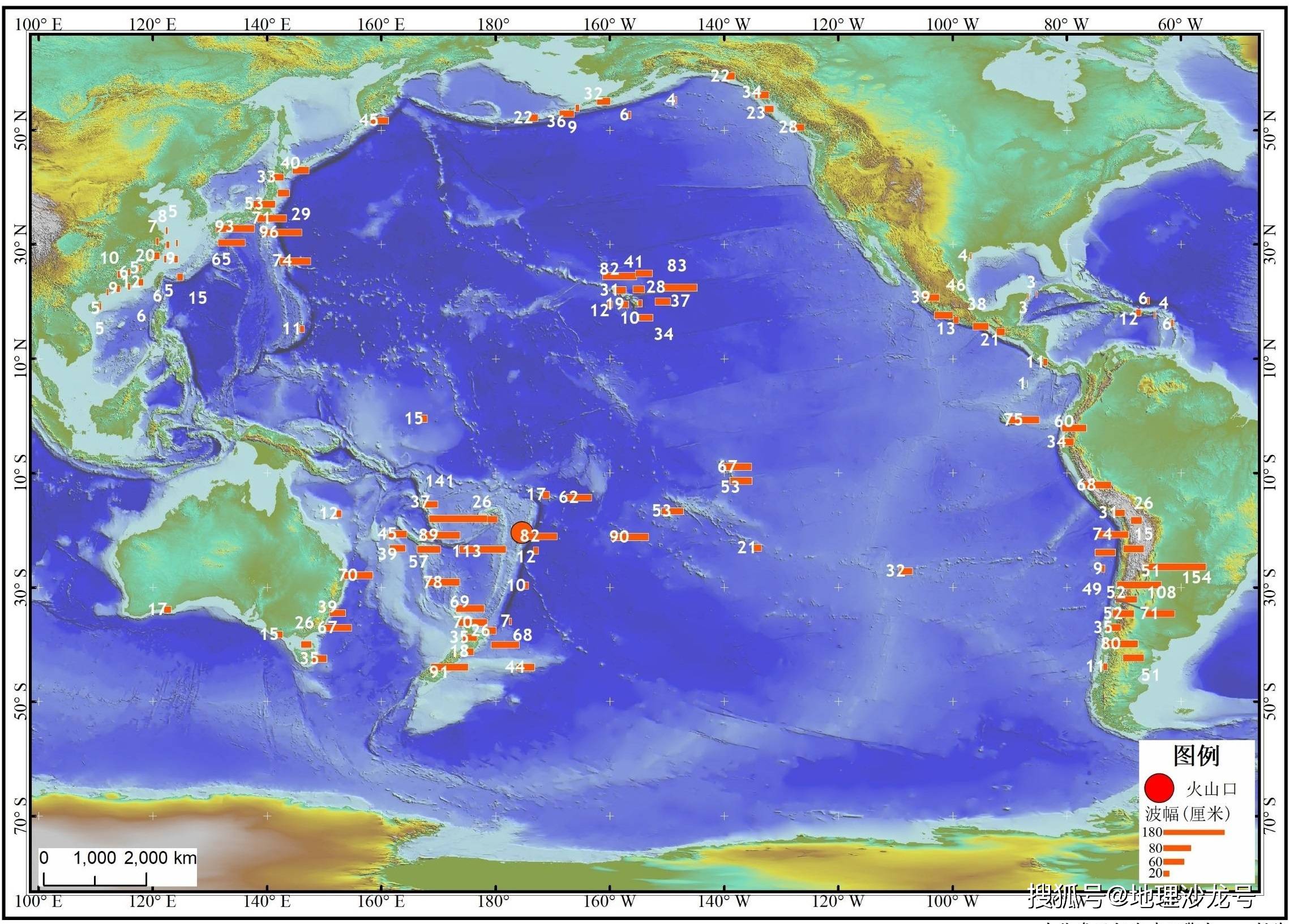 世界地图岛屿分布图图片