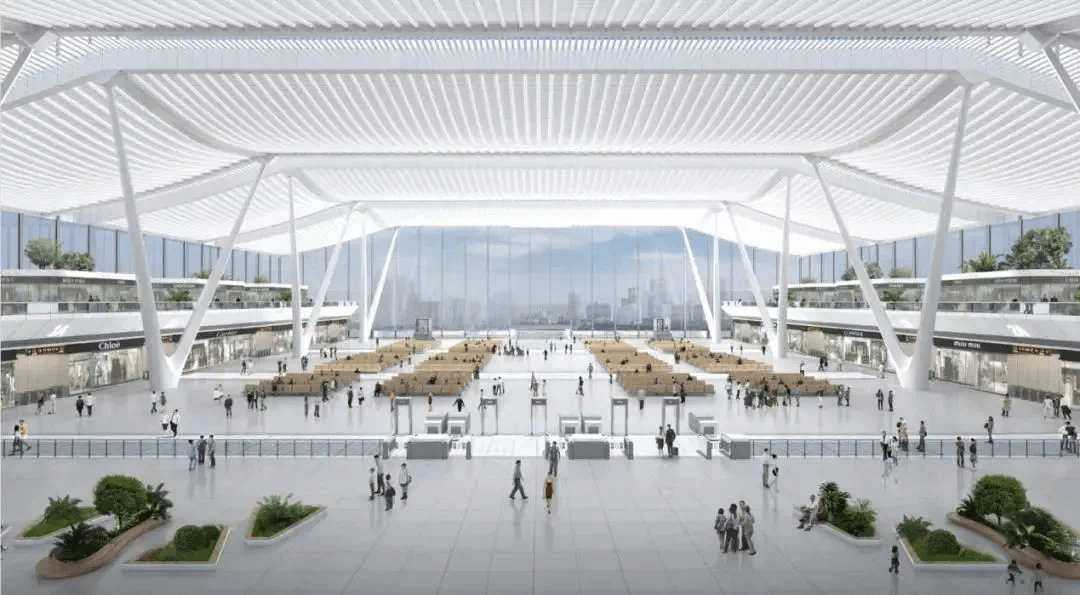 好消息北沿江高铁滁州站大墅站效果新鲜图出炉