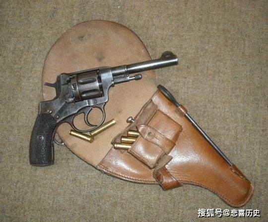 原創俄羅斯m1895納甘轉輪手槍