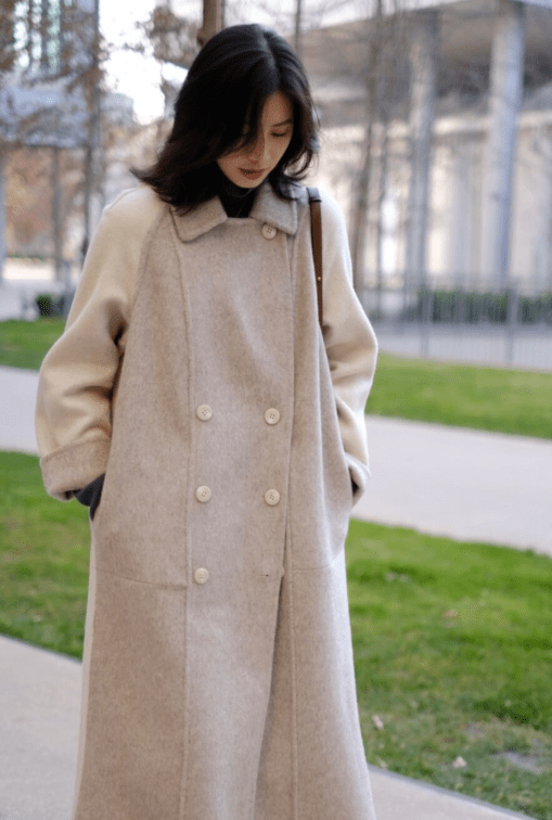 原创“毛呢大衣”才是冬季的必备单品，简约利落又百搭，谁穿谁美