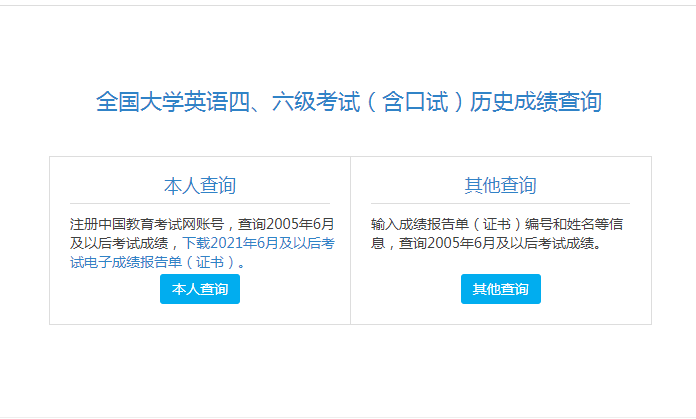 2021下半年英语四六级考试成绩查询时间及入口im体育(图1)