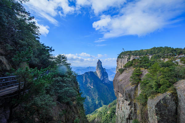 造型|梦游天姥吟留别，神仙居登高祈福，赏世界最高天然观音像