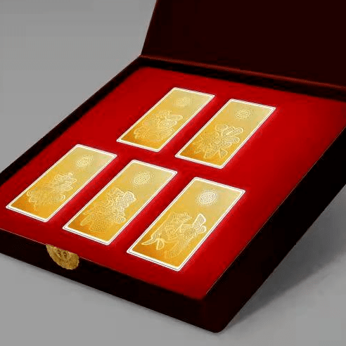 新春臻礼金隆金行祥瑞金条五福迎新春