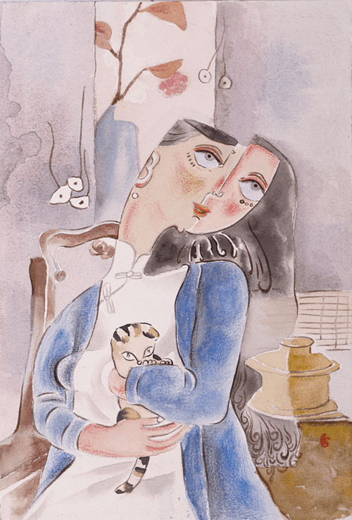 实力派青年画家刘晓宁(香香)作品赏析_评价_漫画_感觉