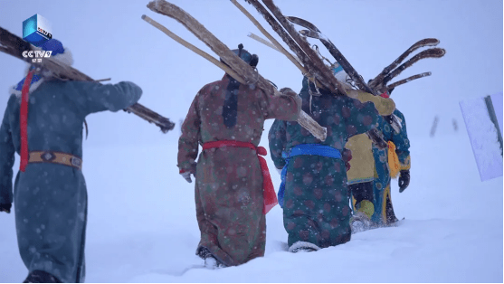 起源中国人类最古老的滑雪方式帅呆