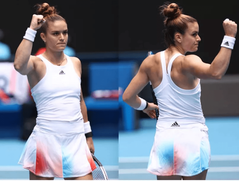 漂亮 今年澳网的美女与她们漂亮的网球裙