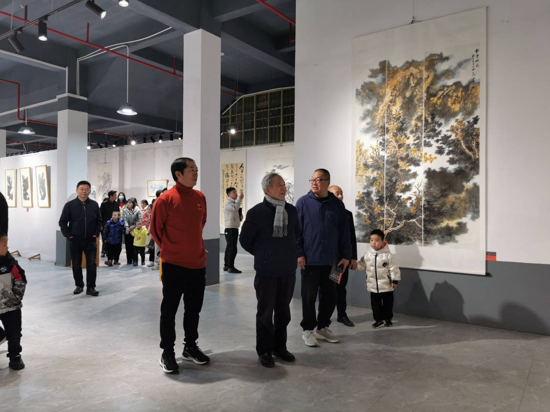 作品展|德化“瓷都揽胜”福虎迎春陶瓷书画作品展在臻峰文创园隆重开幕