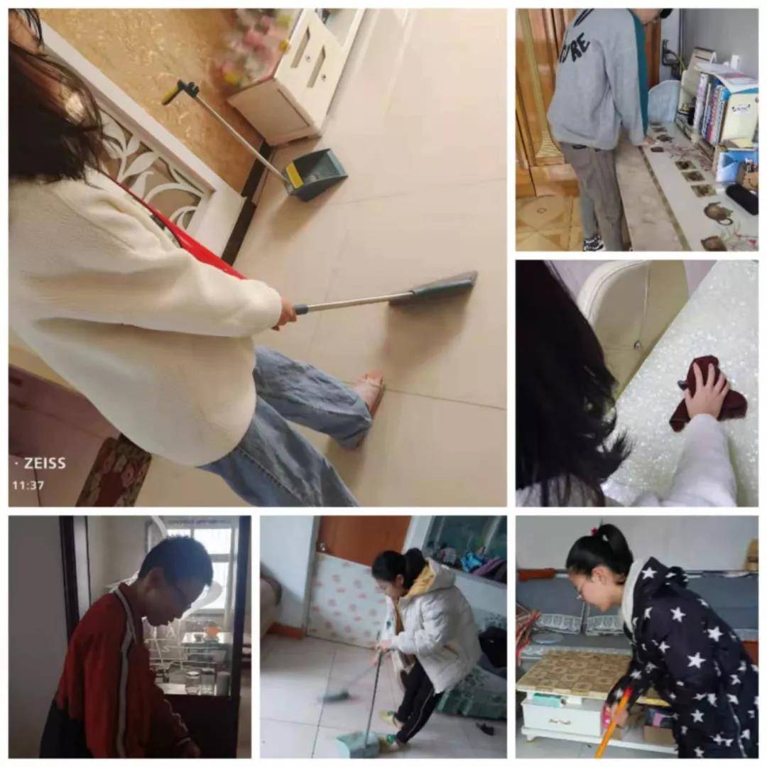 衡水市郑口中学高一c部29班学生假期生活剪影